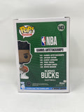 Giannis Antetokounmpo Signed Autographed Milwaukee Bucks Funko Pop Beckett COA