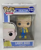 Lance Bass Signed Autograph Nsync Funko Pop Rocks #113 Figure ACOA COA