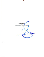 Marlon Wayans Signed Autographed SCARY MOVIE Movie Script COA VD