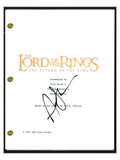 Andy Serkis Signed THE LORD OF THE RINGS The Return of the King Script COA