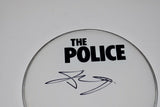 Stewart Copeland Signed Autographed 12" Drumhead The Police Beckett BAS COA