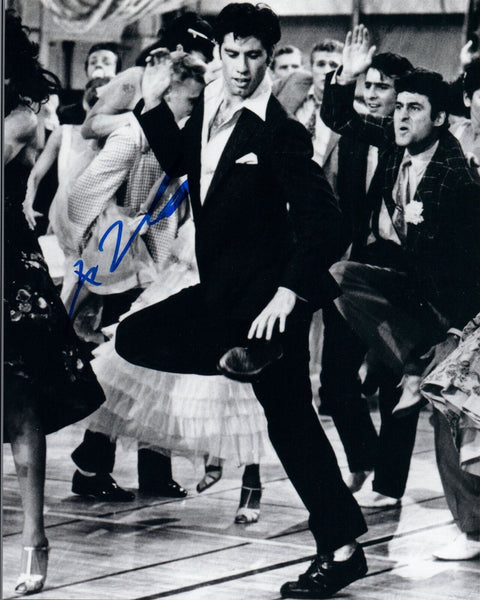 John Travolta Signed Autographed 8x10 Photo Grease Saturday Night Fever COA VD