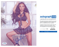 Stacey Shalene Signed Autographed 8x10 Photo Sexy Model ACOA COA