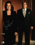 Lorraine Bracco Signed Autographed 11x14 Photo The Sopranos Dr Melfi Beckett COA