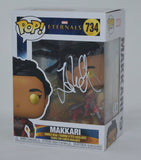 Lauren Ridloff Signed Autograph Funko Pop Eternals Makkari 734 Beckett COA