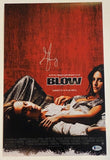 George Jung Signed Autographed BLOW 11x17 Movie Poster Drug Smuggler Beckett COA