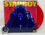 The Weeknd Signed Autographed Starboy Vinyl Record Album 2x LP Beckett COA