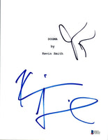 Kevin Smith & Jason Mewes Signed Autographed DOGMA Full Movie Script BAS COA