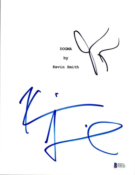 Kevin Smith & Jason Mewes Signed Autographed DOGMA Full Movie Script BAS COA