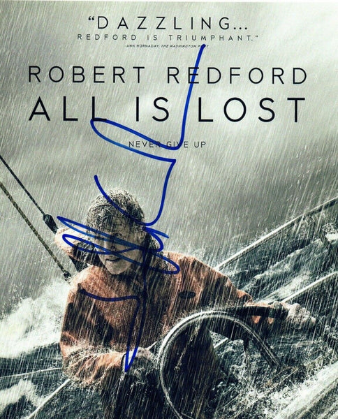 J.C. Chandor JC Signed Autographed 8x10 Photo ALL IS LOST Director COA VD