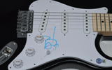Johnny Depp Signed Autographed Electric Guitar Hollywood Vampires Beckett COA