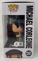 Al Pacino Signed Autograph Funko Pop The Godfather Michael Corleone Beckett COA