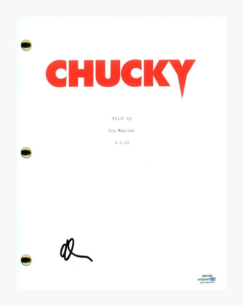Alyvia Alyn Lind Signed Autographed Chucky Pilot Episode Script Horror ACOA COA