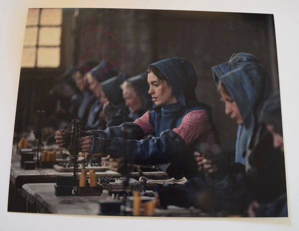 Anne Hathaway Signed Autographed 11x14 Photo Les Miserables Interstellar COA VD