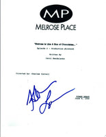 Heather Locklear Signed Autographed MELROSE PLACE Pilot Episode Script COA