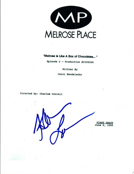 Heather Locklear Signed Autographed MELROSE PLACE Pilot Episode Script COA