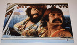 Cheech Marin & Tommy Chong Signed Autographed 12x18 Photo UP IN SMOKE BAS COA