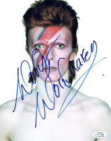 Mick Woody Woodmansey Signed 8x10 Photo Autographed Drummer David Bowie ACOA COA