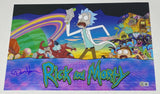 Dan Harmon Signed Autograph 12x18 Poster Photo Rick & Morty Creator Beckett COA