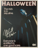 Nick Castle Signed Autographed 11x14 Photo Halloween Michael Myers Beckett COA