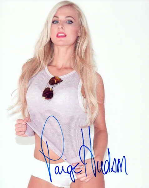 Paige Hudson Signed Autographed 8x10 Photo Model COA