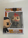 Jeffrey Dean Morgan Signed The Walking Dead Negan Funko Pop #1158 Beckett COA