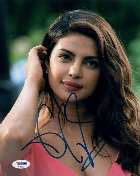 Priyanka Chopra Signed Autographed 8x10 Photo Quantico PSA/DNA COA