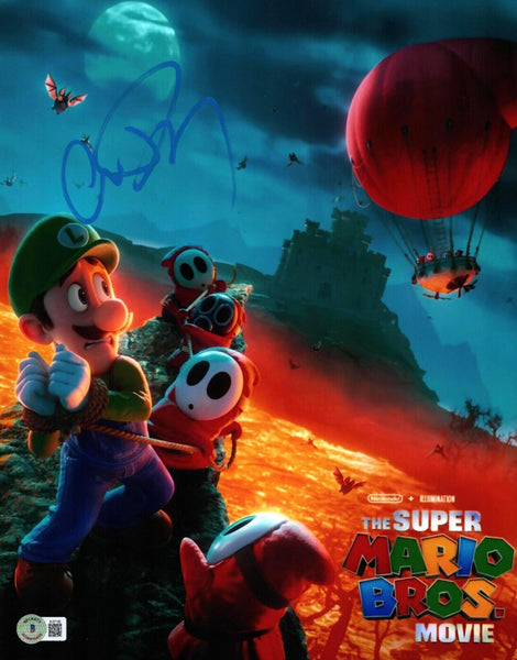 Charlie Day Signed The Super Mario Bros. Movie 11x14 Photo Autograph Beckett COA