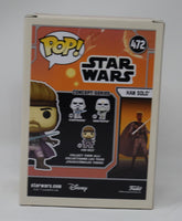 Alden Ehrenreich Signed Autograph Funko Pop Star Wars Han Solo 472 Beckett COA