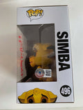 Rob Minkoff Signed Autographed Funko Pop Simba The Lion King 496 Beckett BAS COA