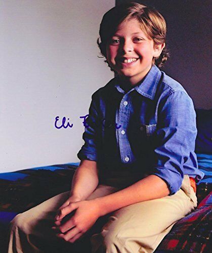 Eli Baker Signed Autographed 8x10 Photo Growing Up Fisher Child Actor COA VD