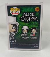 Alice Cooper Signed Autographed Funko Pop Rocks #68 Figure Beckett COA