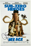 John Leguizamo Signed Ice Age Movie Poster 12x18 Photo Autograph Beckett COA