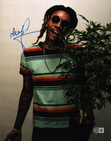 Wiz Khalifa Signed Autographed 11x14 Photo Hip Hop Rapper Beckett COA