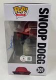 Snoop Dogg Signed Autograph Funko Pop Rocks #301 Figure Beckett COA
