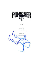 Ben Barnes Signed Autographed THE PUNISHER Pilot Script Jigsaw COA