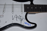 SLIPKNOT Signed Autographed Electric Guitar x3 Corey Taylor Clown Jim Root COA