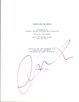 Luke Evans Signed Autographed THE BEAUTY & THE BEAST Full Movie Script