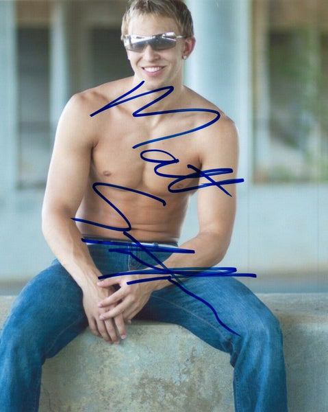 Matt Steffanina Signed Autographed 8x10 Photo Shirtless Pose COA