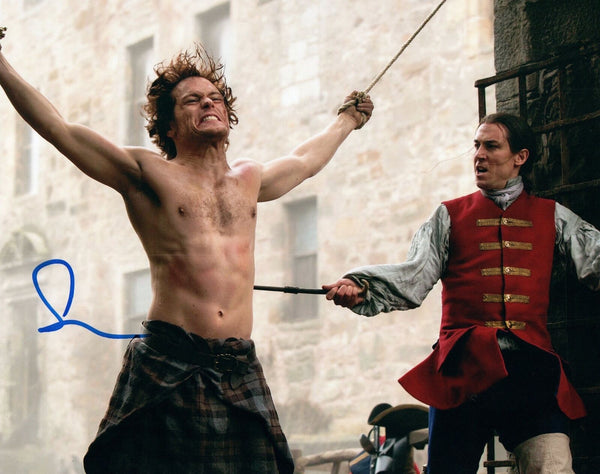 Sam Heughan Signed Autographed 8x10 Photo Outlander COA VD