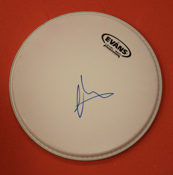 Matt Shultz Signed Autographed 10" Drumhead Lead Singer of Cage The Elephant