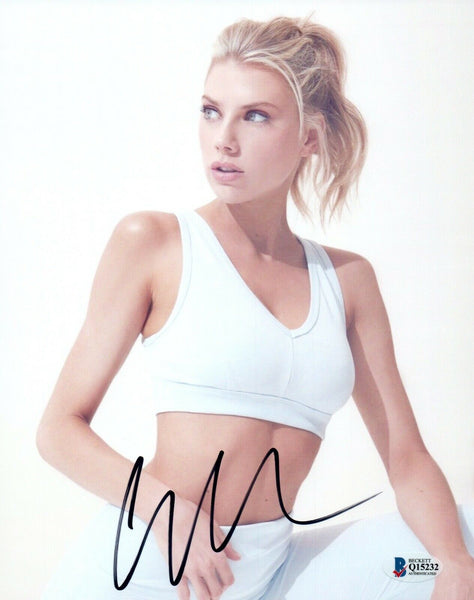 Charlotte McKinney Signed Autographed 8x10 Photo Hot Sexy Model Beckett BAS COA