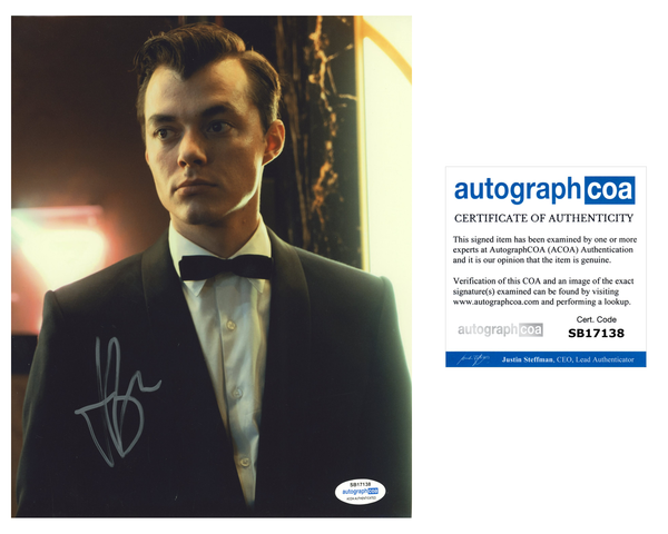 Jack Bannon Signed Autographed 8x10 Photo Pennyworth ACOA COA