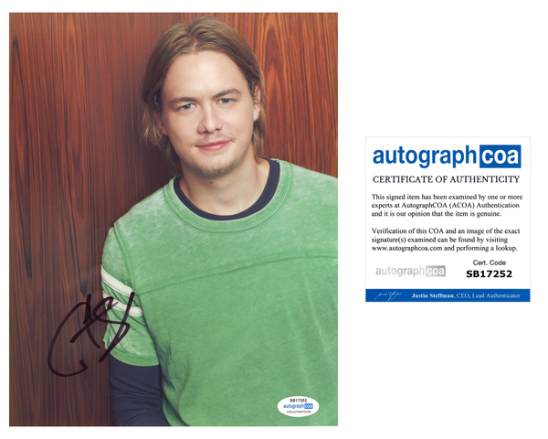 Christoph Sanders Signed Autographed 8x10 Photo Last Man Standing Actor ACOA COA