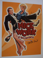 Nice Work If You Can Get It Signed 11x14 Photo Matthew Broderick Kelli O'Hara VD