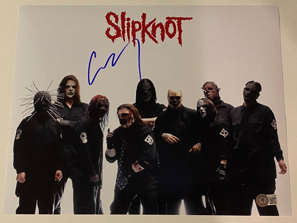 Corey Taylor Signed Autograph 11x14 Photo Slipknot Stone Sour Proof Beckett COA