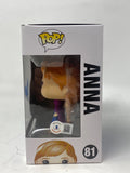 Kristen Bell Signed Funko Pop Frozen Anna #81 Disney Autograph Beckett COA
