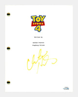 Christina Hendricks Signed Autographed TOY STORY 4 Movie Script ACOA COA