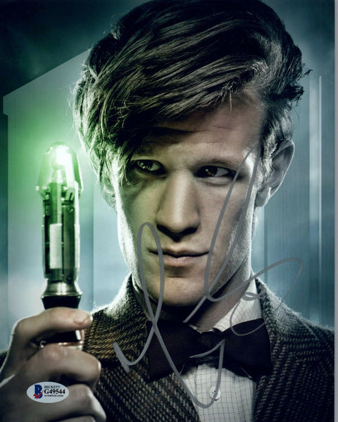 Matt Smith Signed Autographed 8x10 Photo DOCTOR WHO Beckett BAS COA