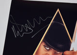 Malcolm McDowell Signed A Clockwork Orange 11x17 Movie Poster Beckett BAS COA